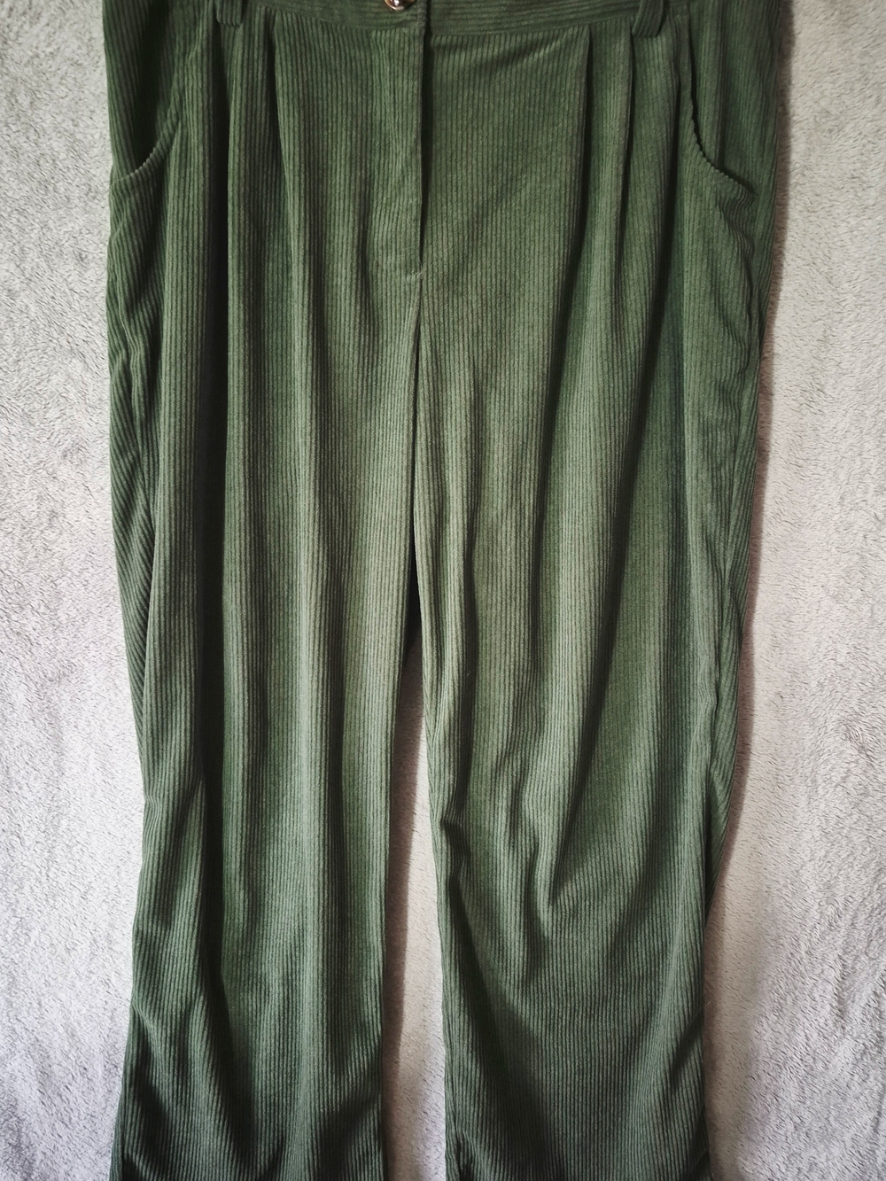 Halara Mid Rise Corduroy Pants With Pockets Petite L